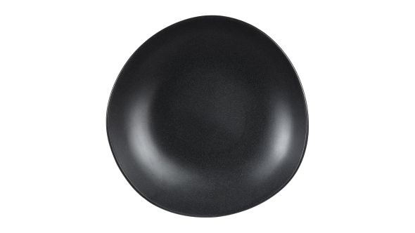 Alchemy Melamine Trace Granite Black Melamine Bowls 380mm (2 Pack) ZPL OGBL1