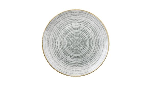 Churchill Studio Prints Homespun Stone Grey Coupe Bowls 182mm (12 Pack) SPSGEVB71