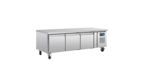 Polar U-Series Triple Door Chef Base Counter Fridge