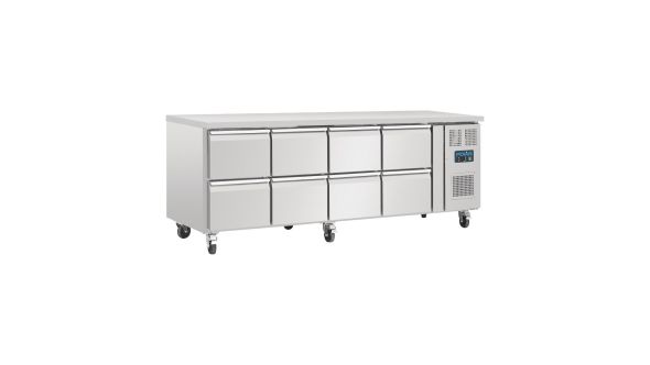 Polar U-Series Eight Drawer Gastronorm Counter Fridge