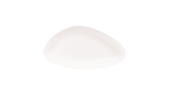 Churchill Lotus Triangular Plates White 350mm (6 Pack) WH TC351