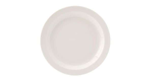 Utopia Pure White Narrow Rim Plates 167mm (36 Pack)