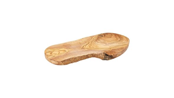 Utopia Rustic Olive Wood Oval Platters 400mm (6 Pack) JMP988-000000-B01006