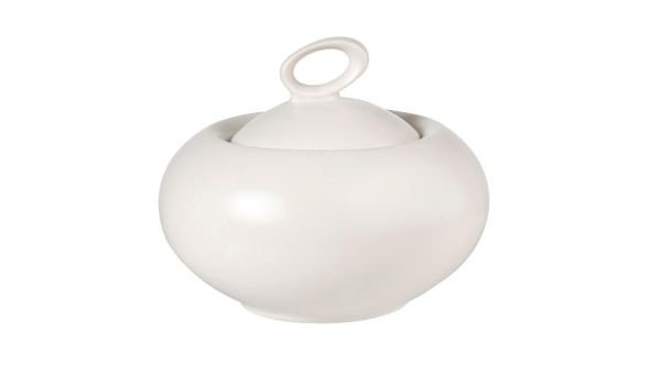 Churchill Alchemy Sequel White Sugar Bowls With Lid 200ml 7oz (6 Pack) APR CSB21