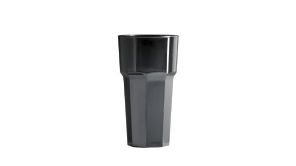 BBP Polycarbonate Tumbler 341ml Black (36 Pack) BB 122-1BL NS