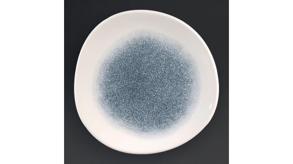 Churchill Studio Prints Raku Round Trace Plates Topaz Blue 210mm (12 Pack) RKTBOG8 1