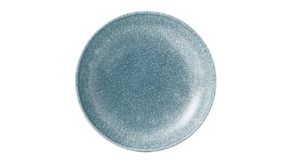 Churchill Studio Prints Raku Round Coupe Bowls Topaz Blue 248mm (12 Pack) RKTBEVB91