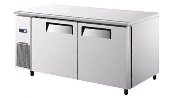 Atosa YPF9032GR Two Door Stainless Steel Refrigerated Counter, 370 Litres