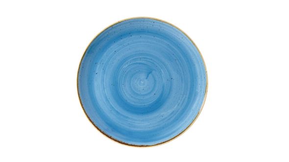 Churchill Stonecast Round Plates Cornflower Blue 342mm (6 Pack) SCFSEV121