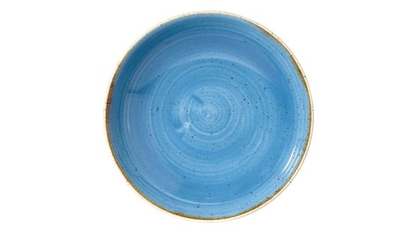 Churchill Stonecast Round Coupe Bowls Cornflower Blue 248mm (12 Pack) SCFSEVB91