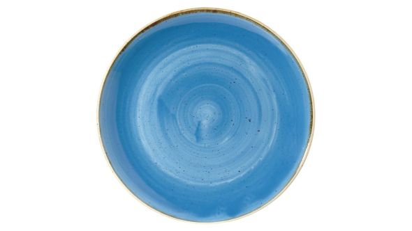 Churchill Stonecast Round Coupe Bowls Cornflower Blue 311mm (6 Pack) SCFSPLC21