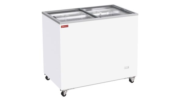 Diamond GVL31-G3 Storage chest freezer, 303 liters, sliding lids on wheels