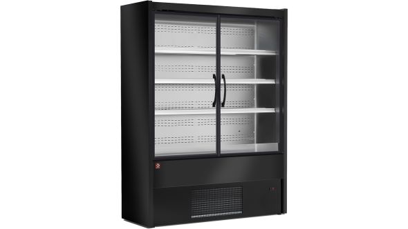 Diamond MD15/B5-R2B Ventilated refrigerated wall element, swing doors - BLACK