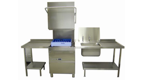 Parry Dishwasher Dirties Table Stainless Steel - W1000xD700xH880 - DWD1000