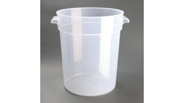 Vogue Polypropylene Round Food Storage Container 20Ltr