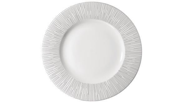 Churchill Bamboo Wide Rim Plates 301mm (12 Pack) WHBALW111