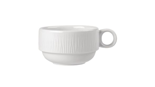 Churchill Bamboo Stacking Cups 7oz (12 Pack) WHBALC201