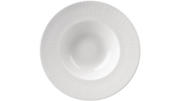 Churchill Bamboo Wide Rim Bowls Med 241mm (12 Pack) WHBALWBM1