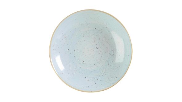 Churchill Stonecast Round Coupe Bowls Duck Egg Blue 315mm (6 Pack) SDESPLC21