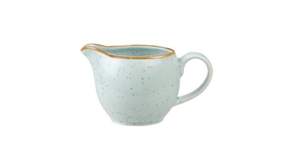 Churchill Stonecast Milk Jugs Duck Egg Blue 113mm (4 Pack) SDESSJ4 1