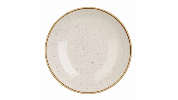 Churchill Stonecast Round Coupe Bowls Barley White 220mm (12 Pack) SWHSEVB91