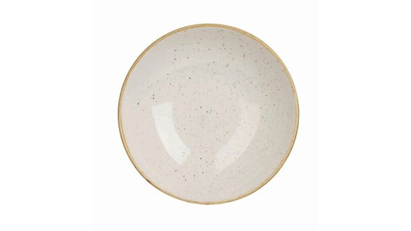 Churchill Stonecast Round Coupe Bowls Barley White 200mm (12 Pack) SWHSEVB71