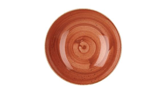 Churchill Stonecast Round Coupe Bowls Spiced Orange 248mm (12 Pack) SSOSEVB91