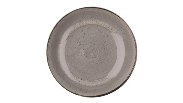 Churchill Stonecast Round Coupe Bowls Peppercorn Grey 310mm (6 Pack) SPGSPLC21