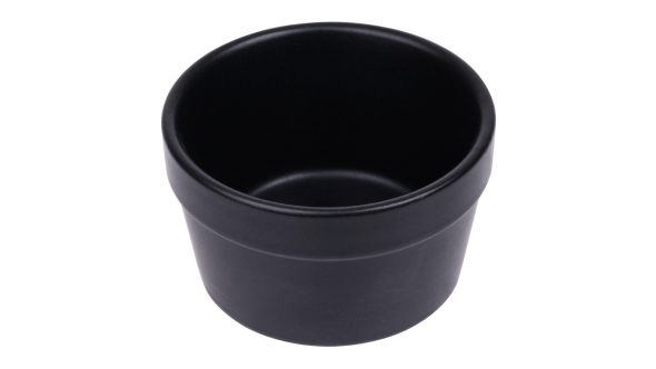 Olympia Mediterranean Ramekins Black 77mm (6 Pack) DK830
