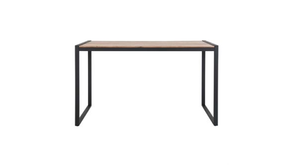 Bolero Steel and Acacia Industrial Bar Table 1800x900mm DK905