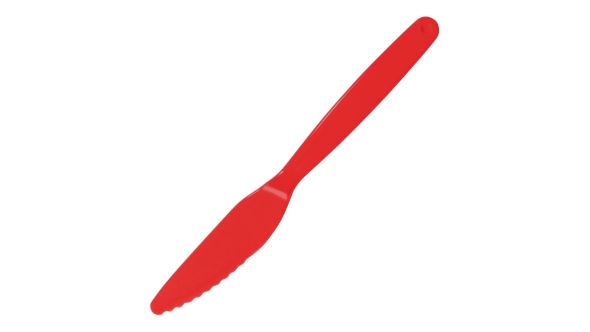 Olympia Kristallon Polypropylene Knives Red (12 Pack) QY-02290