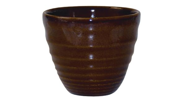 Churchill Bit on the Side Brown Ripple Chip Mugs 284ml (12 Pack) BCBRRPCM1