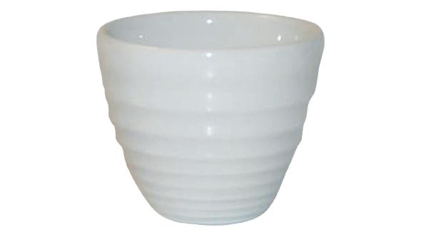 Churchill Bit on the Side White Ripple Dip Pots 57ml (12 Pack) WH RPD21