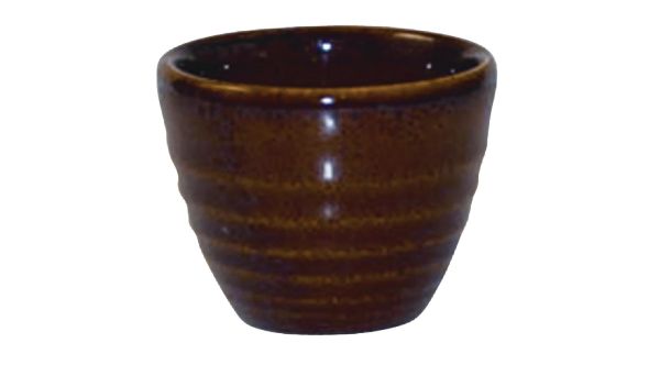 Churchill Bit on the Side Brown Ripple Dip Pots 57ml (12 Pack) BCBRRPD21
