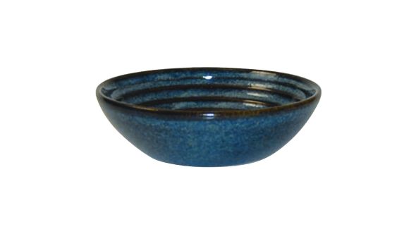 Churchill Bit on the Side Blue Ripple Dip Dishes 113mm (12 Pack) BCBLRPDD1