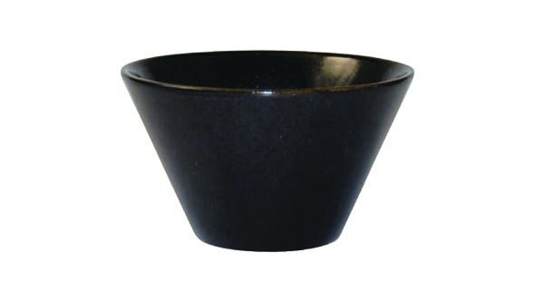 Churchill Bit on the Side Black Zest Bowls 129mm (6 Pack) BCBKSBZE1