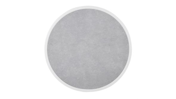 Bolero Fibre Glass Round Table Top Grey Stone Effect 580mm DL485