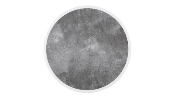 Bolero Fibre Glass Round Table Top Dark Stone Effect 580mm DL488