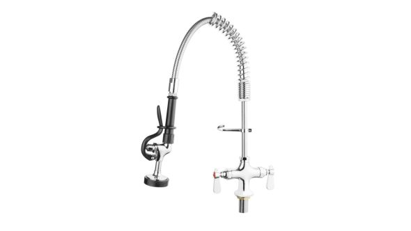 Vogue Single Pedestal Mini Pre-Rinsers