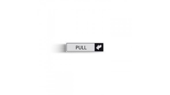 DM016 - Pull Horizontal with Symbol Door Sign