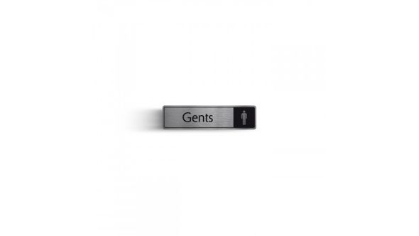 DM050 - Gents with Symbol Door Sign