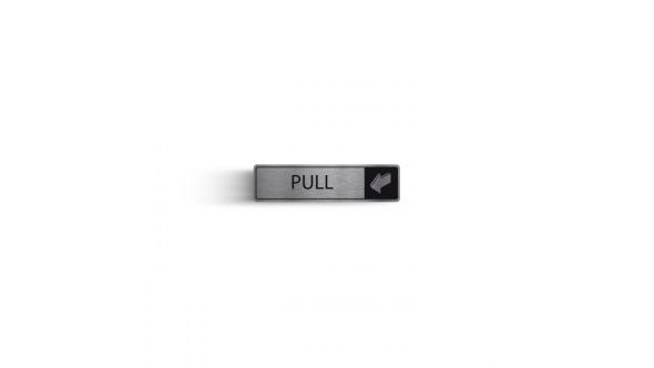 DM056 - Pull Horizontal with Symbol Door Sign