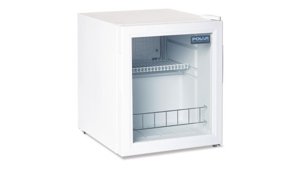 Polar C-Series Countertop Display Fridge 46Ltr White