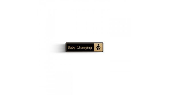 DM091 - Baby Change with Symbol Door Sign
