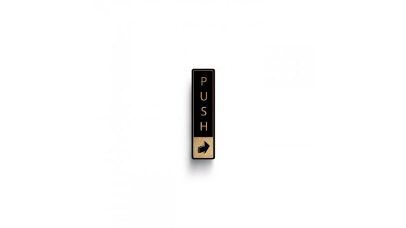 DM094 - Push Vertical with Symbol Door Sign