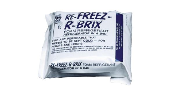 San Jamar Refreezable Ice Packs (6 Pack) B6180
