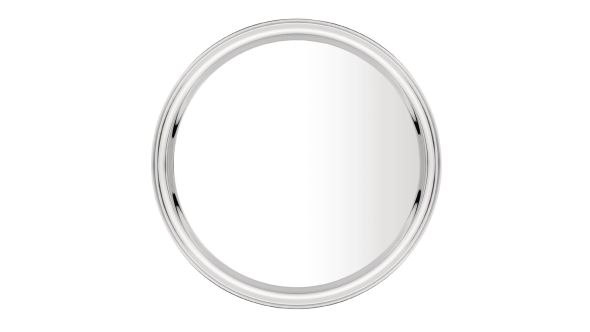 Olympia Stainless Steel Round Tray 355mm PST-IV D 14