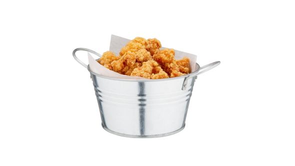 Olympia Mini Metal Food Bucket Shallow 150mm W352