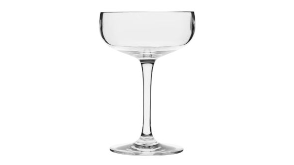 Olympia Kristallon Polycarbonate Champagne Coupe Glasses 210ml (12 Pack) 6194-12u