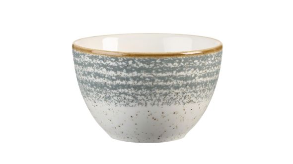 Churchill Studio Prints Homespun Stone Grey Sugar Bowls 227ml 8oz (12 Pack) SPSGSSGR1